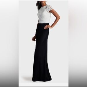 Tadashi Shoji Ivory Gown